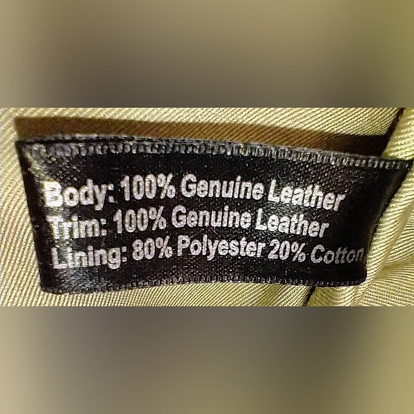 GILI Got It Love It Brown/Tan Leather Ostrich Tote Crossbody bag - Picture 13 of 15